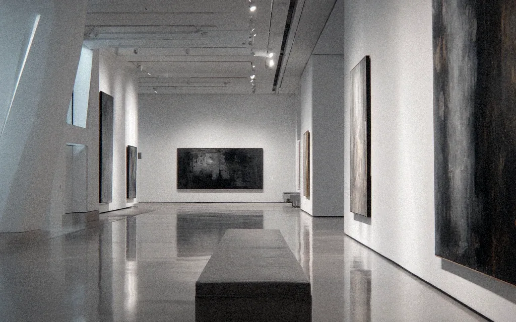 Partnerstwo z muzeum — wnętrze galerii